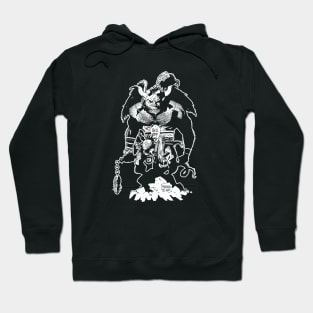 1st HELLBOY SKETCH - 4 dark tees Hoodie